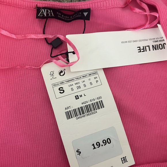 Zara top NWT - Picture 2 of 2